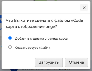 Code карта загрузка